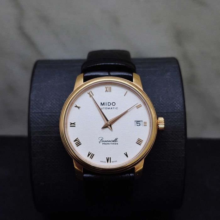 Ceas Mido, Baroncelli 39 mm Automatic Zeus Amanet Militari 35073