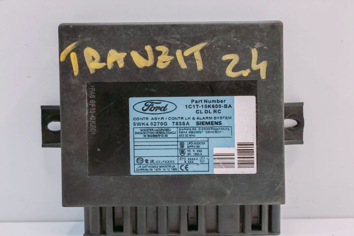 Calculator Confort Siemens Modul 1C1T15K600BA / 5WK4827G T83SA Ford T