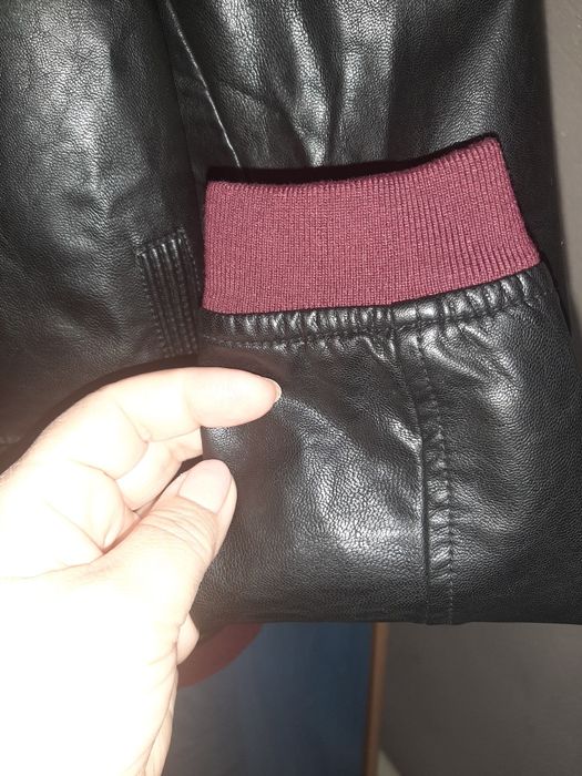 Куртка  кожанная детская