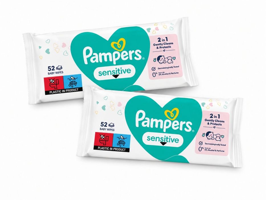 Памперси и гащички  Pampers baby-dry