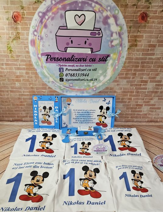 Set mot / turta personalizat