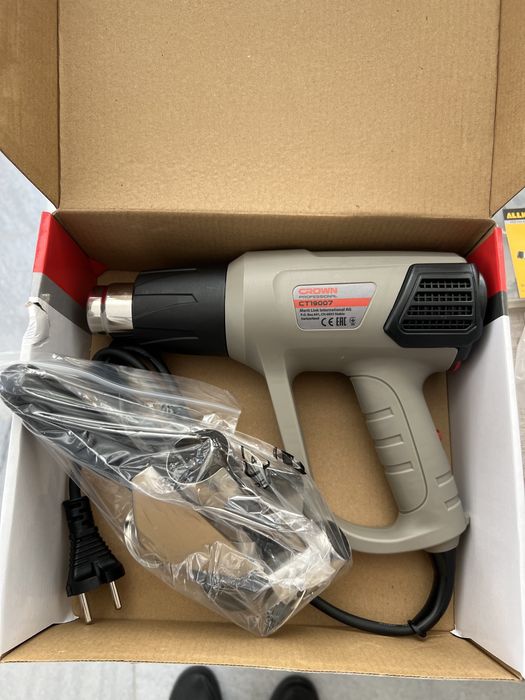 Фен строительный(crown)