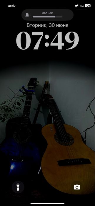 Японская гитара bamboo