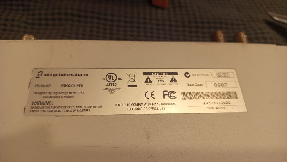 Аудио итерфейс Digidesign Mbox 2 Pro