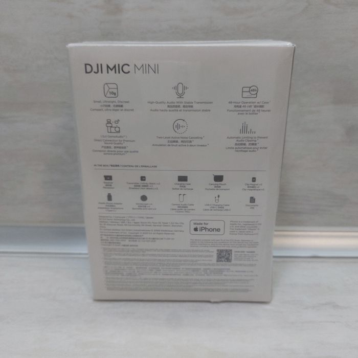 Безжичен микрофон DJI Mic Mini 2 TX + 1 RX + Заряден кейс (Пълен комплект)