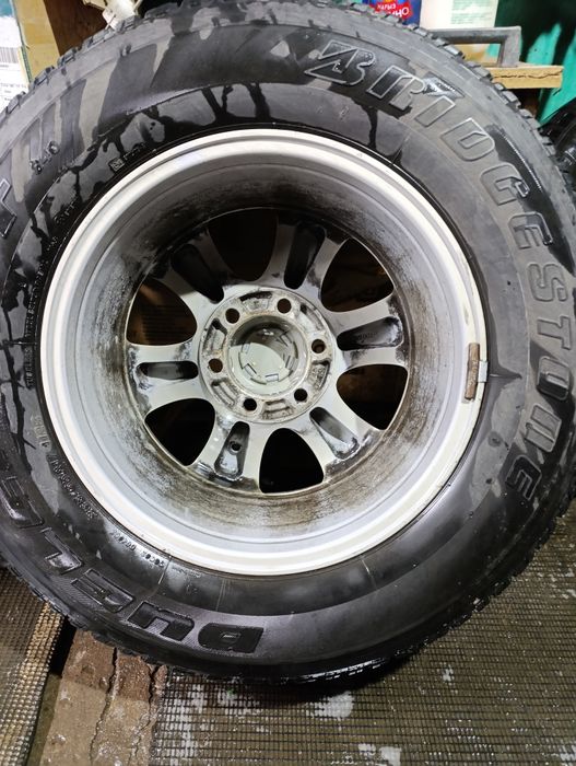 Диски с резиной Прадо 120 оригинальные