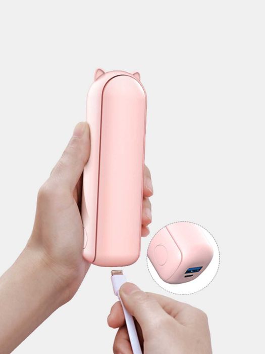 Мини вентилятор портативный беспроводной складной с функцией PowerBank