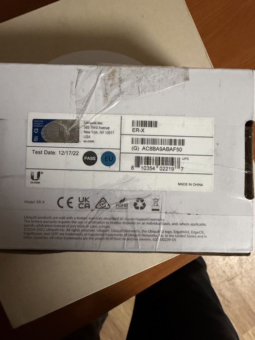 UNIFI Edge Router Splitter POE