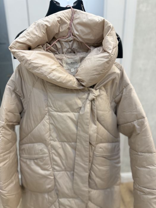 Пуховики женские  длинные