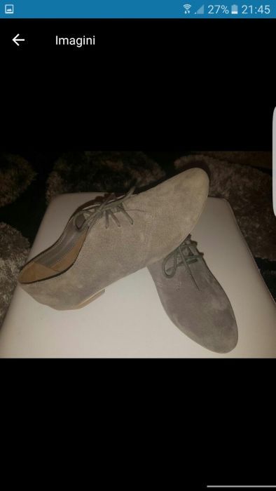 Pantofi din piele Noi