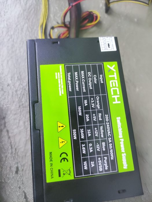Xtech блок питания