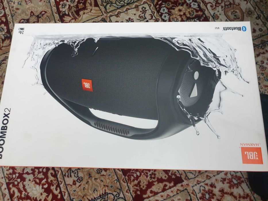 JBL бомбокс 2 в идеале.упаковка