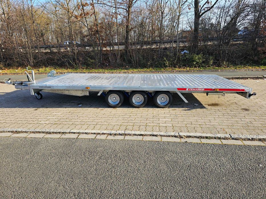 Temared CARPLATFORM 3,5t – platformă auto | 3 axe | aluminiu | Top