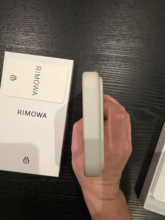 Rimowa iPhone 17 Pro Max Aluminum Case Husa  Argintie  Metalica