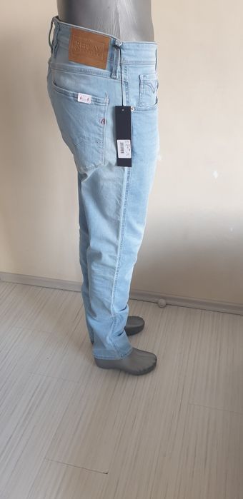 Replay Milano Anbass Slim Stretch  36/34 и 32/32 2бр НОВО ОРИГИНАЛ Мъж