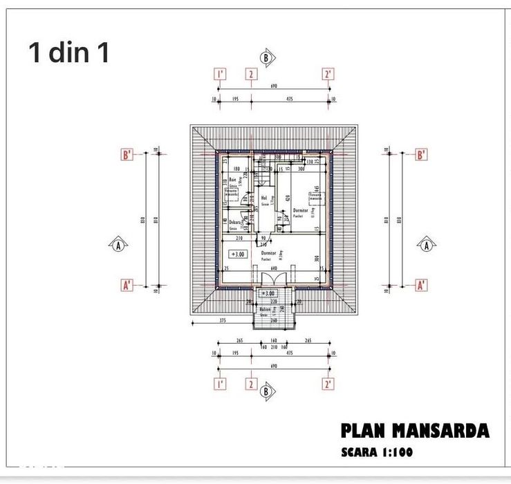Teren Intravilan De Vânzare | 1.230 Mp | Aiton | Construcție Existentă