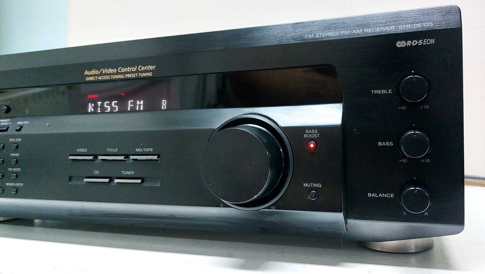 Sony STR DE 135 amplificator stereo statie audio cu tuner RDS receiver