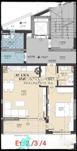 Продава се Двустаен апартамент в Пловдив, Христо Смирненски - 75 кв.м за 1496 €/кв.м - Снимка #9