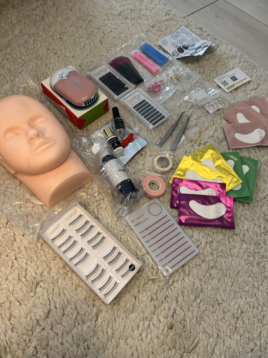 Kit extensii gene false cu uscator gene si accesorii