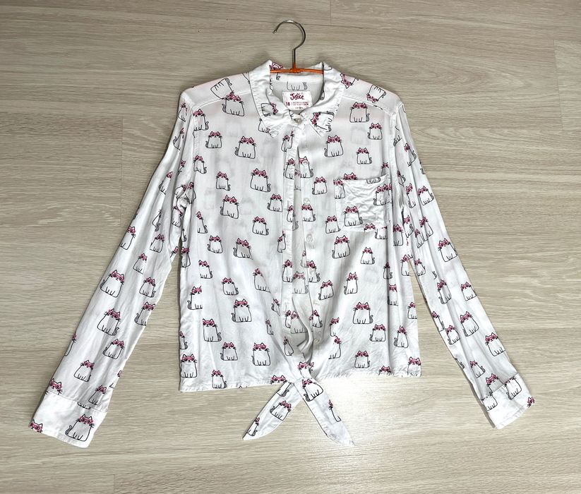 Camasa cu pisici cu ochelari