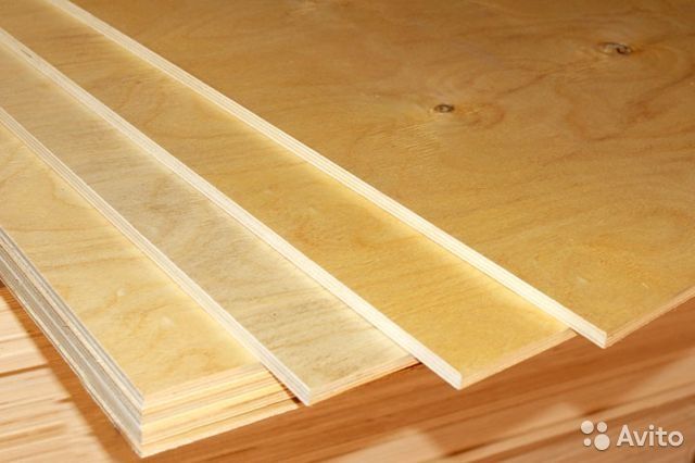 Фанера береза 3мм,4мм,6мм,8мм,10мм,15мм