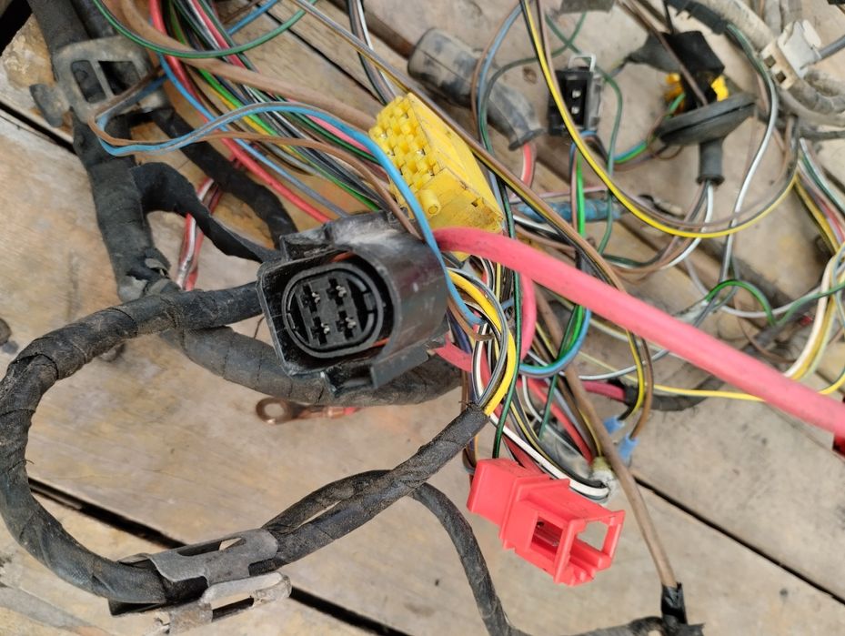 Проводка коса на фары радиатор и т.д