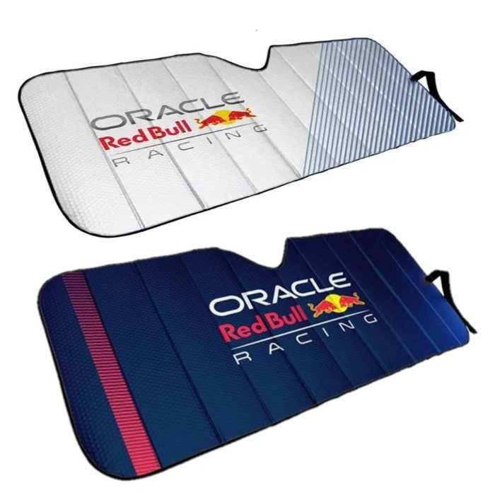Сенник за предно стъкло Red Bull Racing, 147 x 70см, Сив и Син