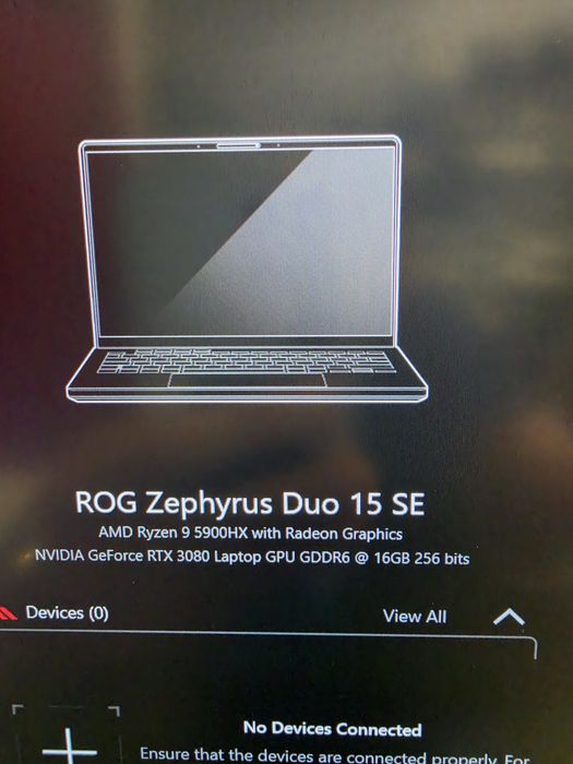 Asus Rog Zephyrus Duo 15 SE GX551QS