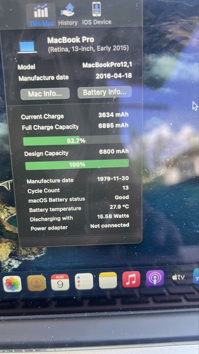 Macbook pro 13   2015