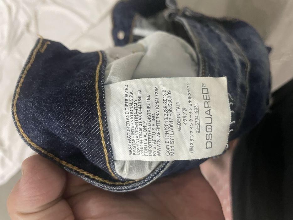 Original Dsquared² Erkaklar Jinsisi