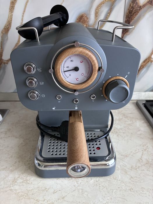 Swan SK22110GRYN Nordic Espresso Coffee Machine 15 bar Grey