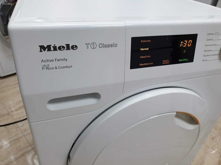 UK Miele T1 Active Family Сушилня с Термопомпа Миеле 12м Гаранция