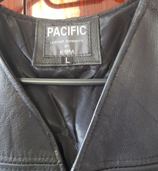 Елек от естествена кожа спортно елегантен