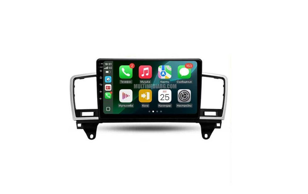 Мултимедия Android за Mercedes ML W166 2011г-2015