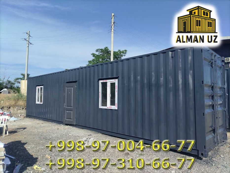 Контейнер под заказ офис магазен йотохона хожатхона