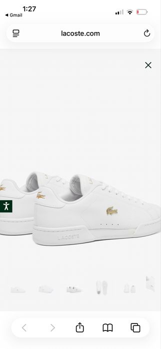 Кеды Lacoste оригинал