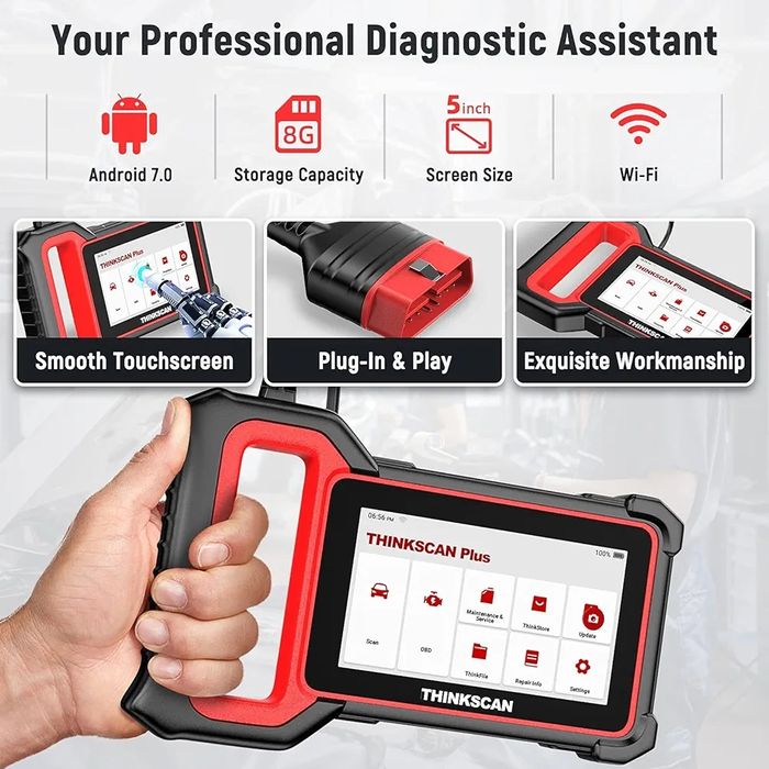 ThinkCar  Plus /S7Професионална! Автодйагностика!Бг . Меню