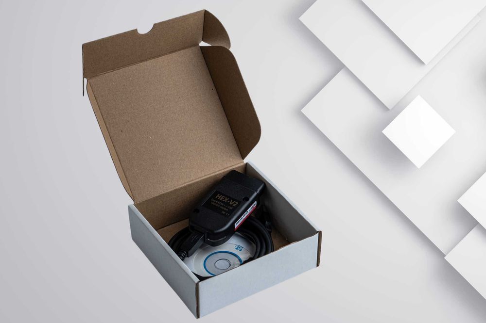 Гаранция! VCDS VAG-COM 25.3 HEX-V2 Автодиагностика за VW/AUDI/Seat