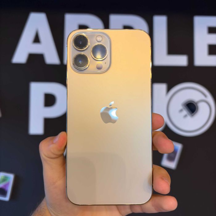 iPhone 13 Pro Max 256Gb Gold 100% Baterie + 24 Luni Garanție/ Apple Plug