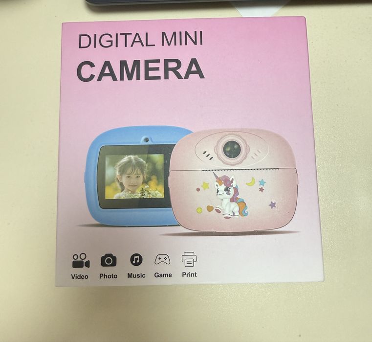 Детский фотоаппарат с печатью