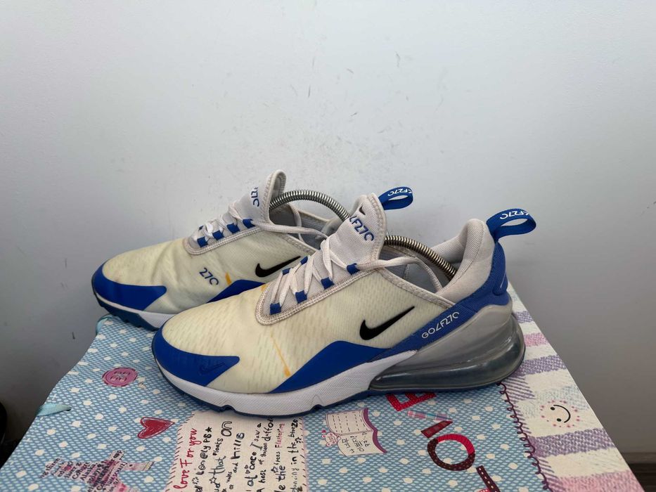 Nike Air Max 270 Golf 'White Racer Blue'оригинални маратонки 44.5 номер