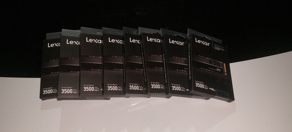 Nvme m2 lexar 512gb 55$ optom