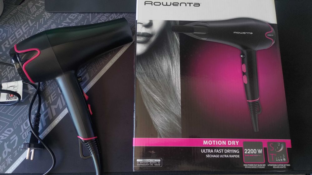 Фен Rowenta Motion Dry с насадкой