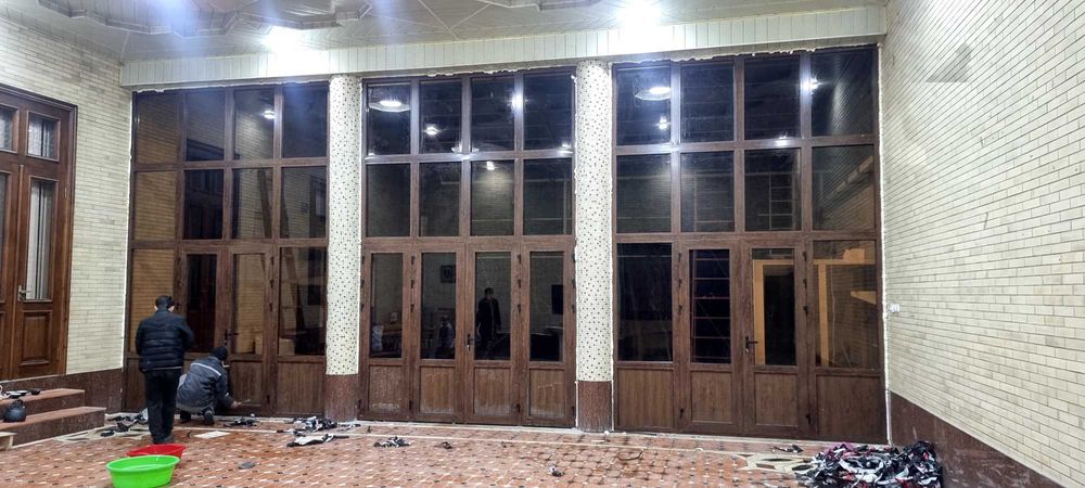 Akfa Termo Engelberg sifatli eshik romlar fabrikasi/ качественный рамы