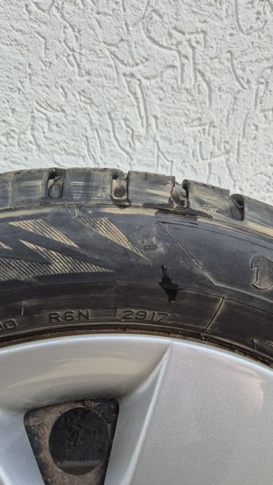 Jante tabla 4x100 r15, cauciucuri iarna