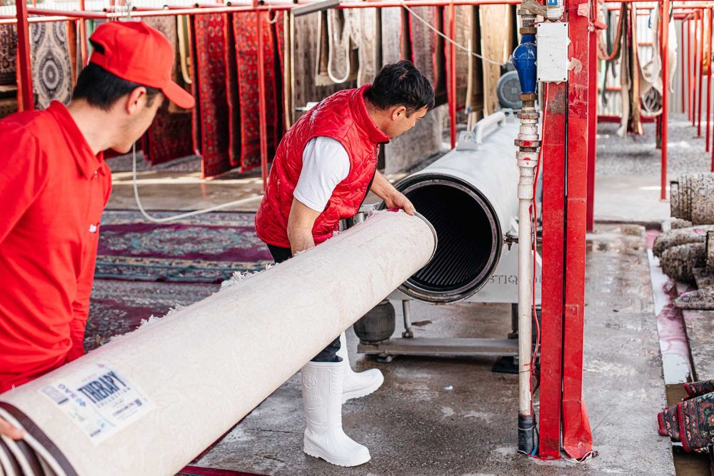 Cтирка ковров / Cтирка одеял  / Cтирка штор / Химчистка / Чистка