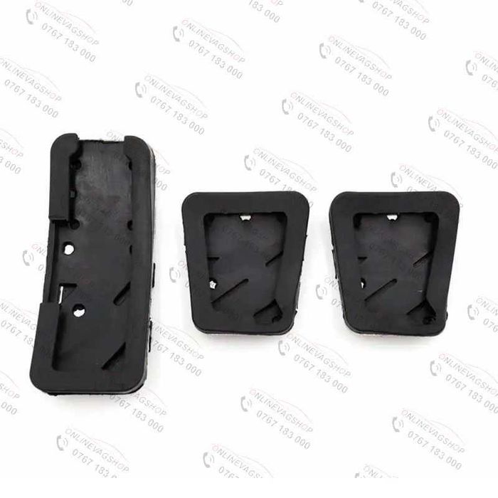 Set pedale inox pt Mitsubishi Lancer, Outlander, Pajero, ASX, Eclipse