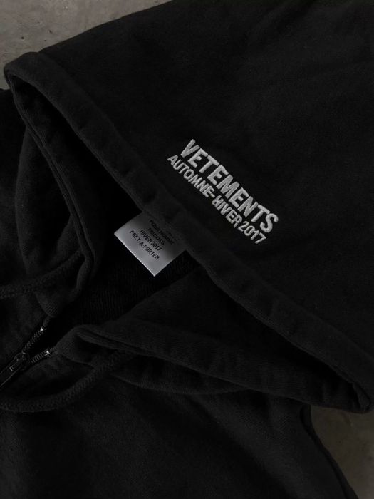 VETEMENTS × Eleven Inch Gun Club Zip Hoodie