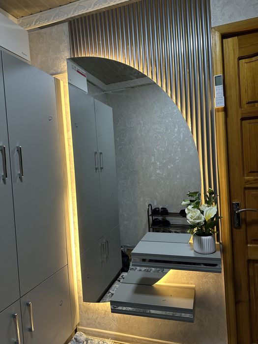 Oyna  ustanovka va mebel xizmati. установка зеркало и мебель