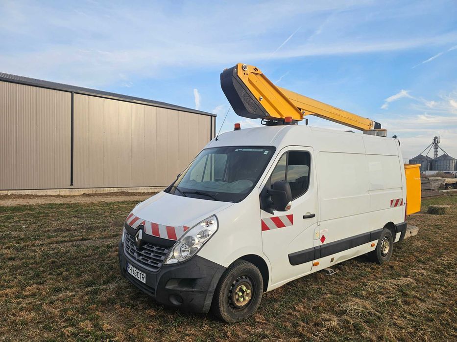 Nacela PRB Renault Master , 2017 ,AC ,EURO 6 ,  12,5m inaltime lucru , 2 CALE , TVA DEDUCTIBIL